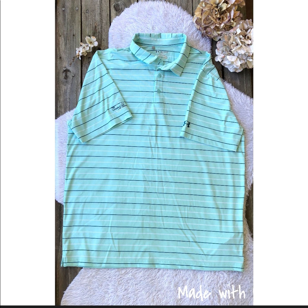 Under Armour loose golf polo shirt